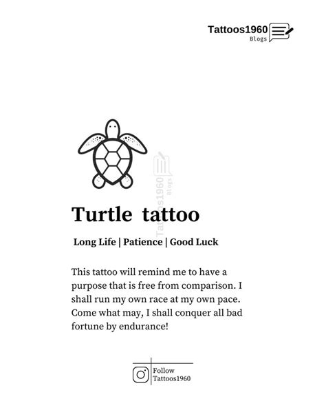 Turtle tattoo significance meaning symbolism designs ideas | Turtle tattoo designs, Tattoos with ...