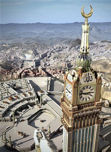 The Sycologist: The Abraj Al-Bait Mecca clock: the world's largest clock!