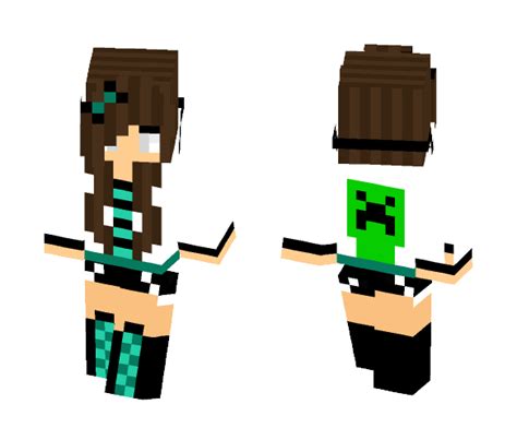 Download Herobrine Girl Minecraft Skin for Free. SuperMinecraftSkins