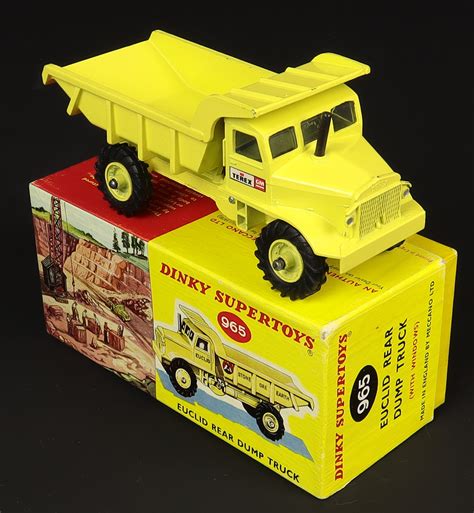 Dinky Toys 965 TEREX Euclid Rear Dump Truck - QDT