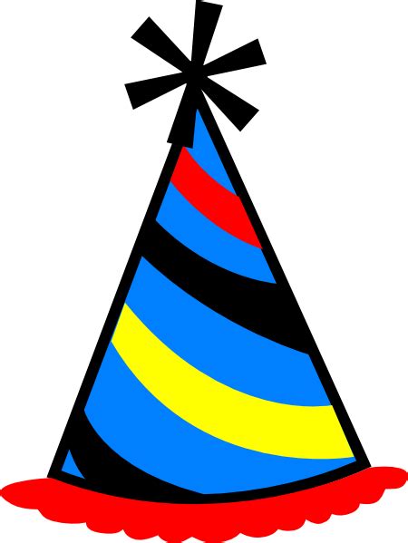 Birthday hat transparent background free clipart – Clipartix