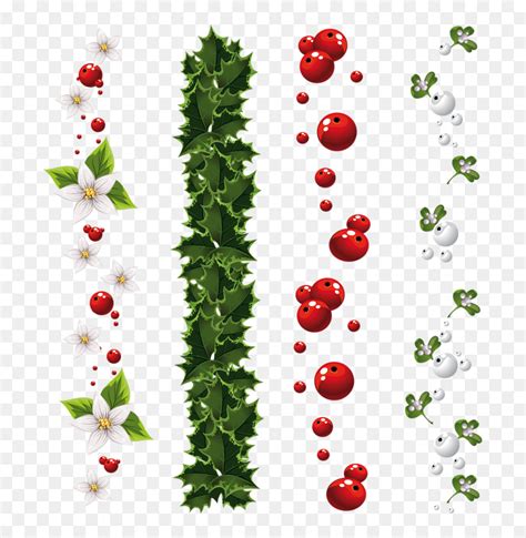 Christmas Garland Png Border : Christmas Garland Png Png Transparent ...