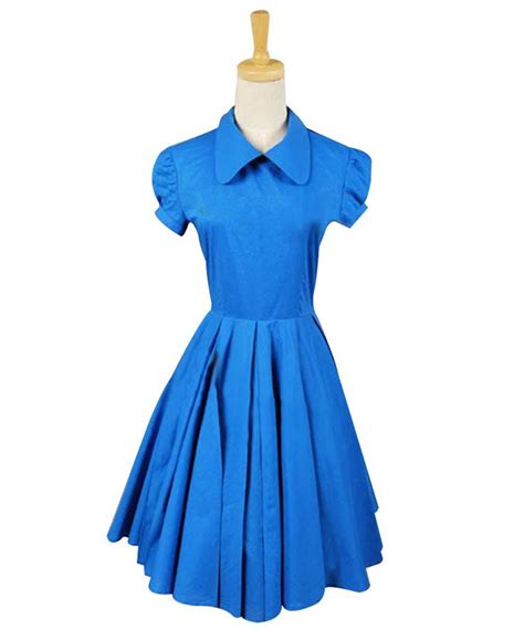 Alice In Wonderland Movie Blue Alice Dress Costume – Cosplaysky.ca