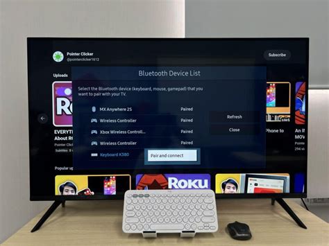 How To Connect a Wireless Mouse and Keyboard to a Smart TV ...