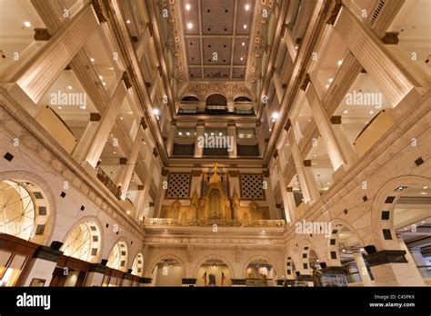 Macy's department store, formerly Wanamaker's, Philadelphia, PA, USA ...