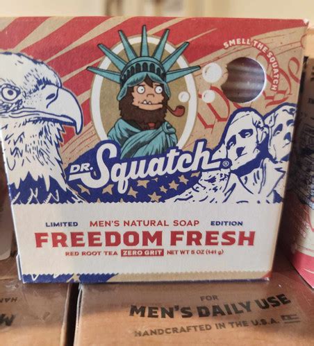 Dr Squatch - Freedom Fresh Soap Bar | SWProducts LLC