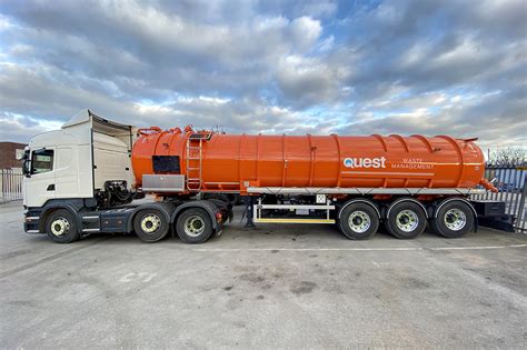 Vacuum Tanker Hire | Quest Waste Management