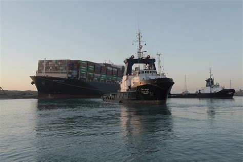 The container ship was refloated, freeing the Suez Canal for others | Mena Affairs