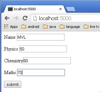 Flask – Sending Form Data to Template