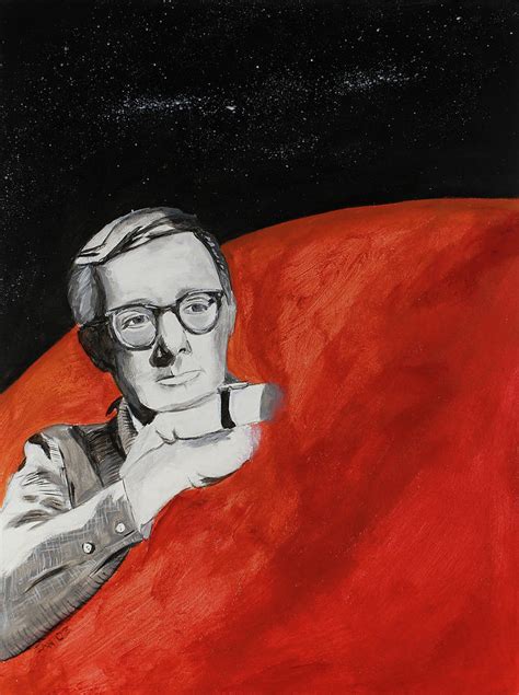 Ray Bradbury on Mars Painting by Ian Oz | Fine Art America