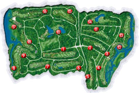 North Myrtle Beach Golf Courses Map | Beach Map