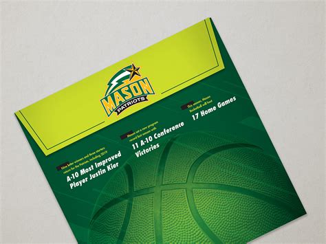 George Mason University basketball team on Behance