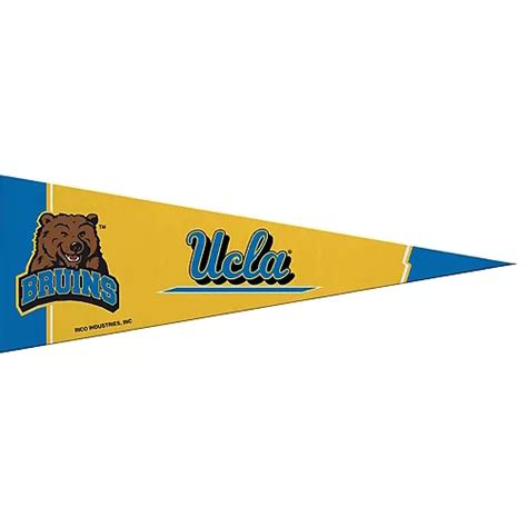 Small UCLA Bruins Pennant Flag 15in x 5in | Party City