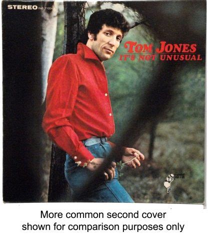 Tom Jones – It’s Not Unusual 1965 stereo LP with withdrawn cover