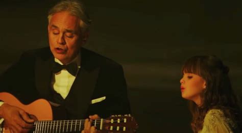 Andrea Bocelli & His 8-Year-Old Daughter Sing Leonard Cohen's "Hallelujah"