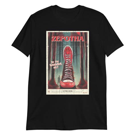 Zepotha Vintage Horror Movie Poster Short-sleeve Tee Shirt - Etsy