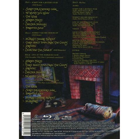 Marillion - Script For A Jester's Tear [Deluxe Edition 5.1 mix] (4cd ...