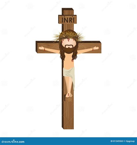 Avatar Crucifixion of Jesus Christ Stock Illustration - Illustration of ...