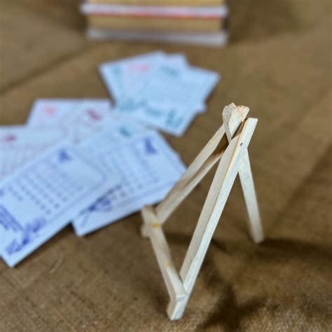 Buy Plantable Seed Paper Calendar 2024 with Wooden Easel Stand Online on Brown Living ...