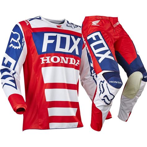 Fox Racing 2017 Mx NEW 180 Honda Red White Blue Jersey Pants Motocross ...