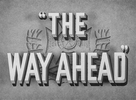 The Way Ahead - David Niven