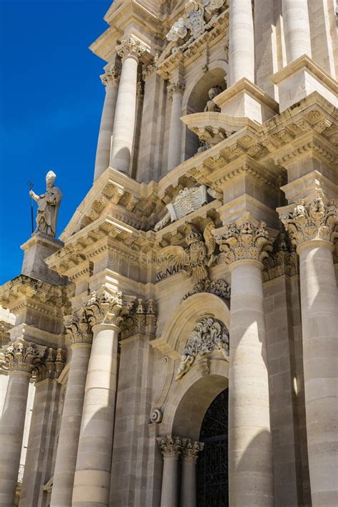 Duomo Di Siracusa - Syracuse Catholic Cathedral, Sicily, Italy Stock Photo - Image of italy ...