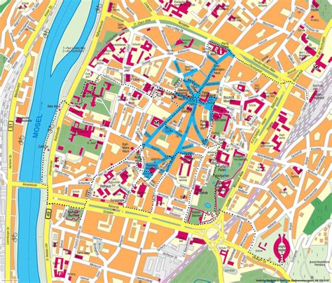 Mapas de Koblenz - Alemanha | MapasBlog