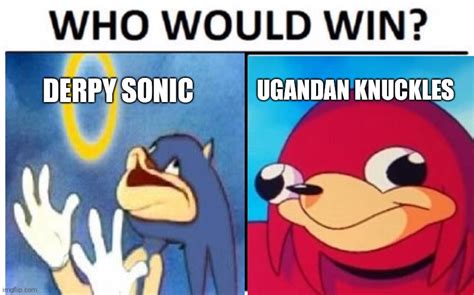 Knuckles Sonic Meme