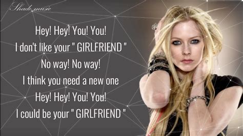 Avril Lavigne - Girlfriend [Lyrics] - YouTube