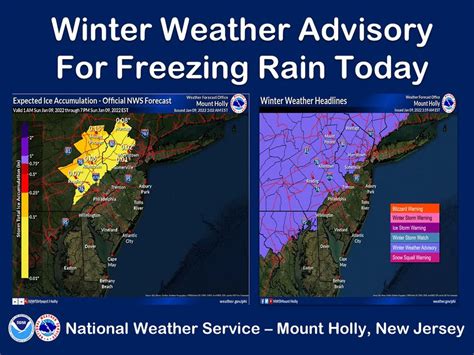 N.J weather: Freezing rain forecast through Sunday afternoon. Nine ...