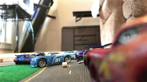 Cars 3 Florida 500 Crash (Stop Motion) - YouTube