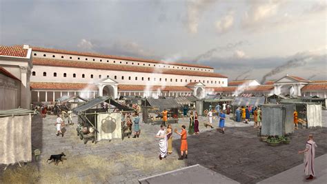 Reconstruction of the Roman London Forum