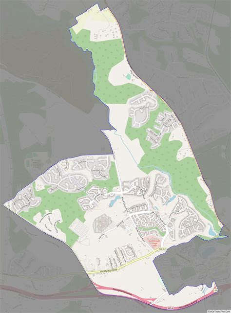 Map of Marlboro Village CDP