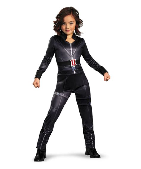 Black Widow Kids Movie Superhero Costume - Superhero Movie Costumes