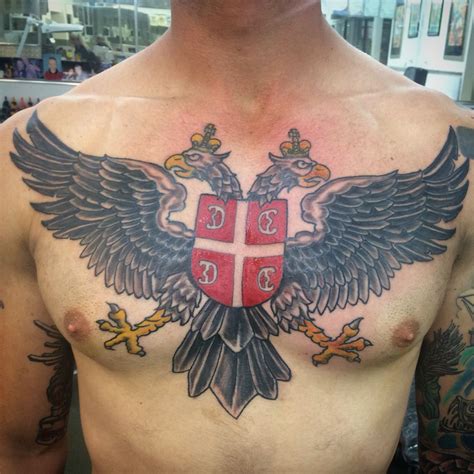 Russian Eagle Tattoos