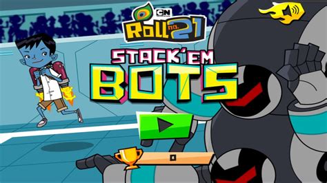 Stack'em Bots||Roll No 21 Games||Cartoon Network|| SUMMER BERRY - YouTube