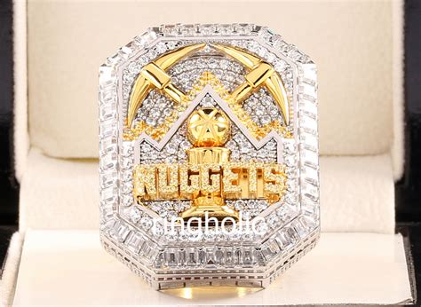 Denver Nuggets 2023 Men's Basketball Championship Ring