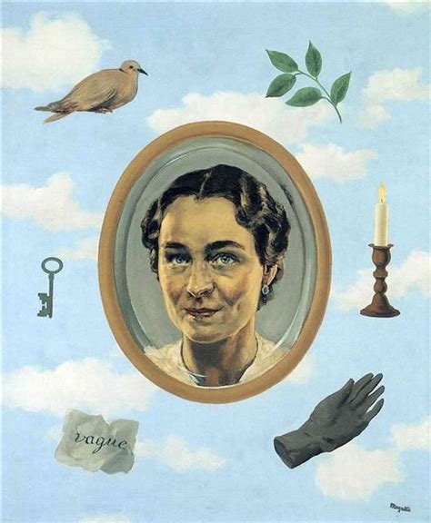 Rene Magritte, 'Georgette', 1937 / arte, pintura, surrealismo, surrealism, painting, woman ...
