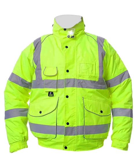 Reflective Safety Jackets/ Bomber Reflective Jackets / Jacket Coat Men ...