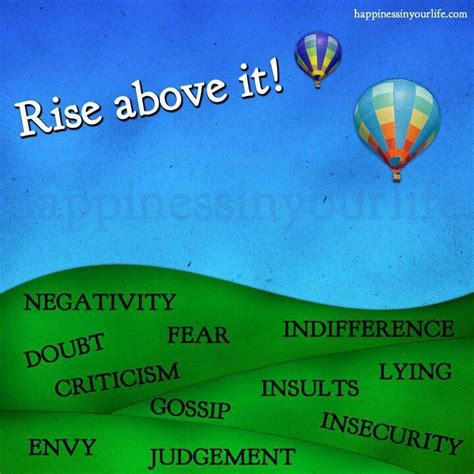 Rise Above Negativity Quotes. QuotesGram