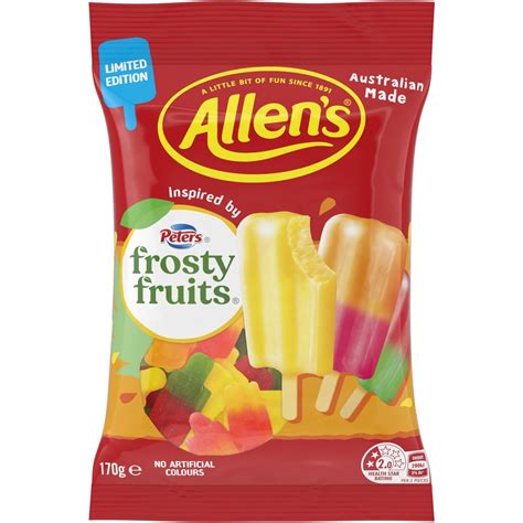 Allen's Inspired by Frosty Fruits 170g | BIG W