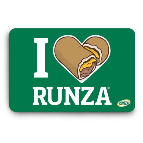 $20 Runza® Gift Cards – Shop Runza®