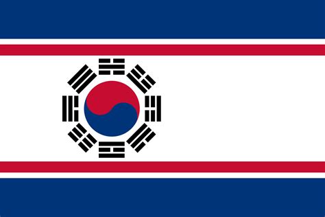 Another Unified Korea flag : r/vexillology