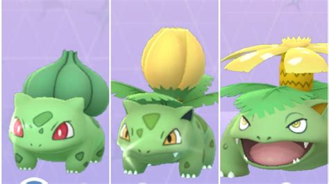 Evolving Shiny Bulbasaur in Pokemon Go - Shiny Ivysaur & Shiny Venusaur ...