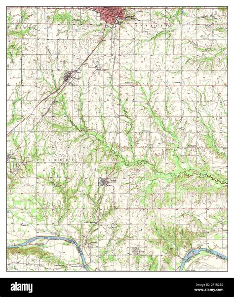 Durant, Oklahoma, map 1958, 1:62500, United States of America by Timeless Maps, data U.S ...