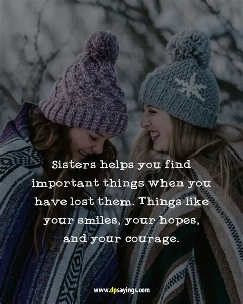 60 I Love My Cute Sister Quotes and Sayings - DP Sayings