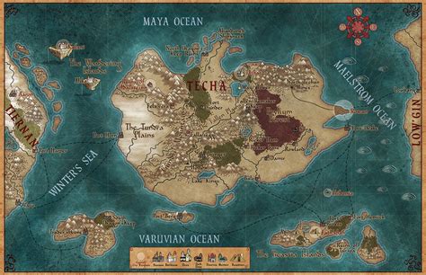 Fine Art: Beautiful Maps Of Fake Places | Kotaku Australia