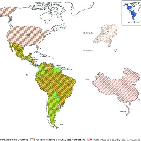 Map of jaguar range, all countries with posts with jaguar parts, and ...