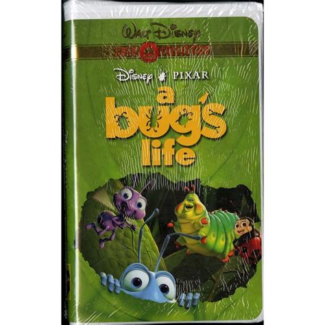 BUGS LIFE VHS GOLD COLLECTION DISNEY VIDEO LARGE CLAMSHELL CASE NEW on ...