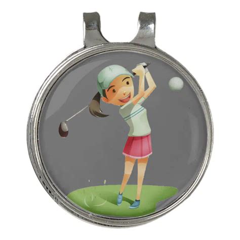 Custom Golf Ball Marker and Hat Clip Set | Zazzle